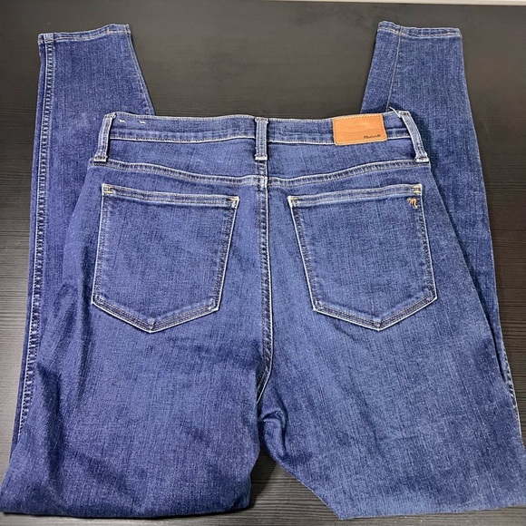 Madewell 10" High Rise Skinny Jeans Womens Blue Denim Zip Fly sz 29 - Picture 6 of 7